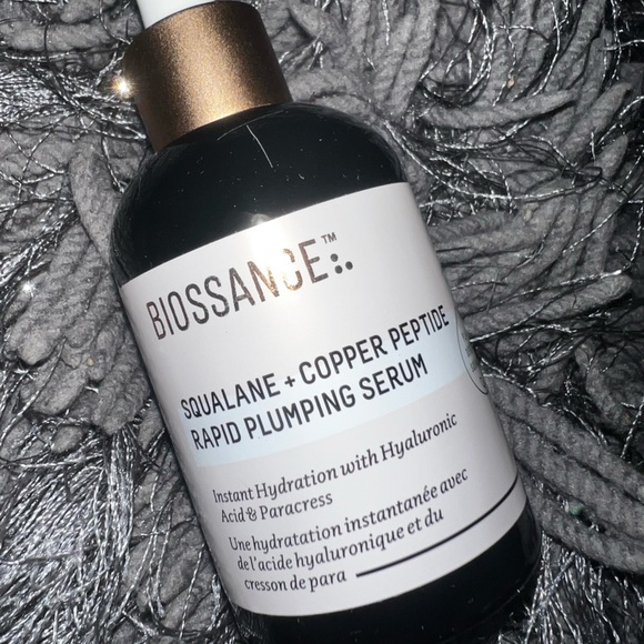 Biossance Squalene and copper peptide plumping serum NIP